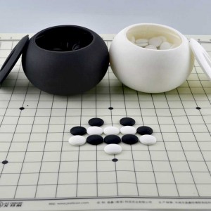 Silicone weiqi board weiqi game sỏi đồ chơi giáo dục đồ chơi